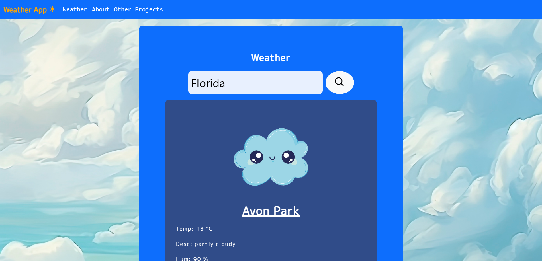 Weather App