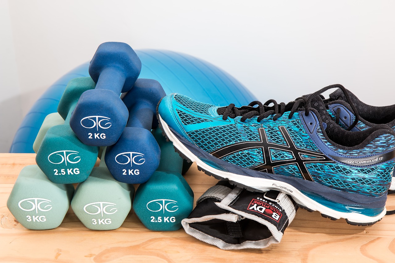 Dumbbell with Shoes