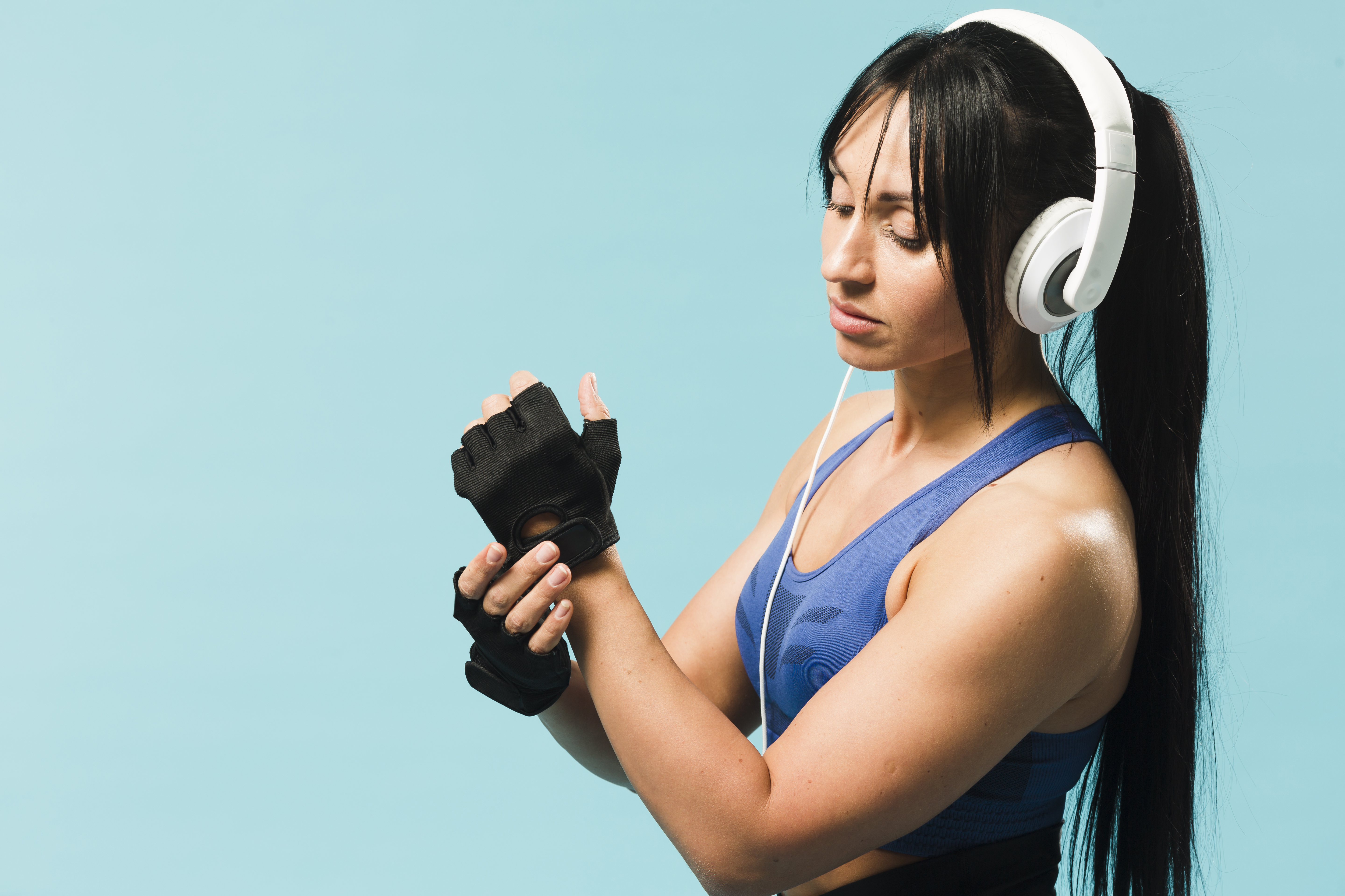 Lady Working Out