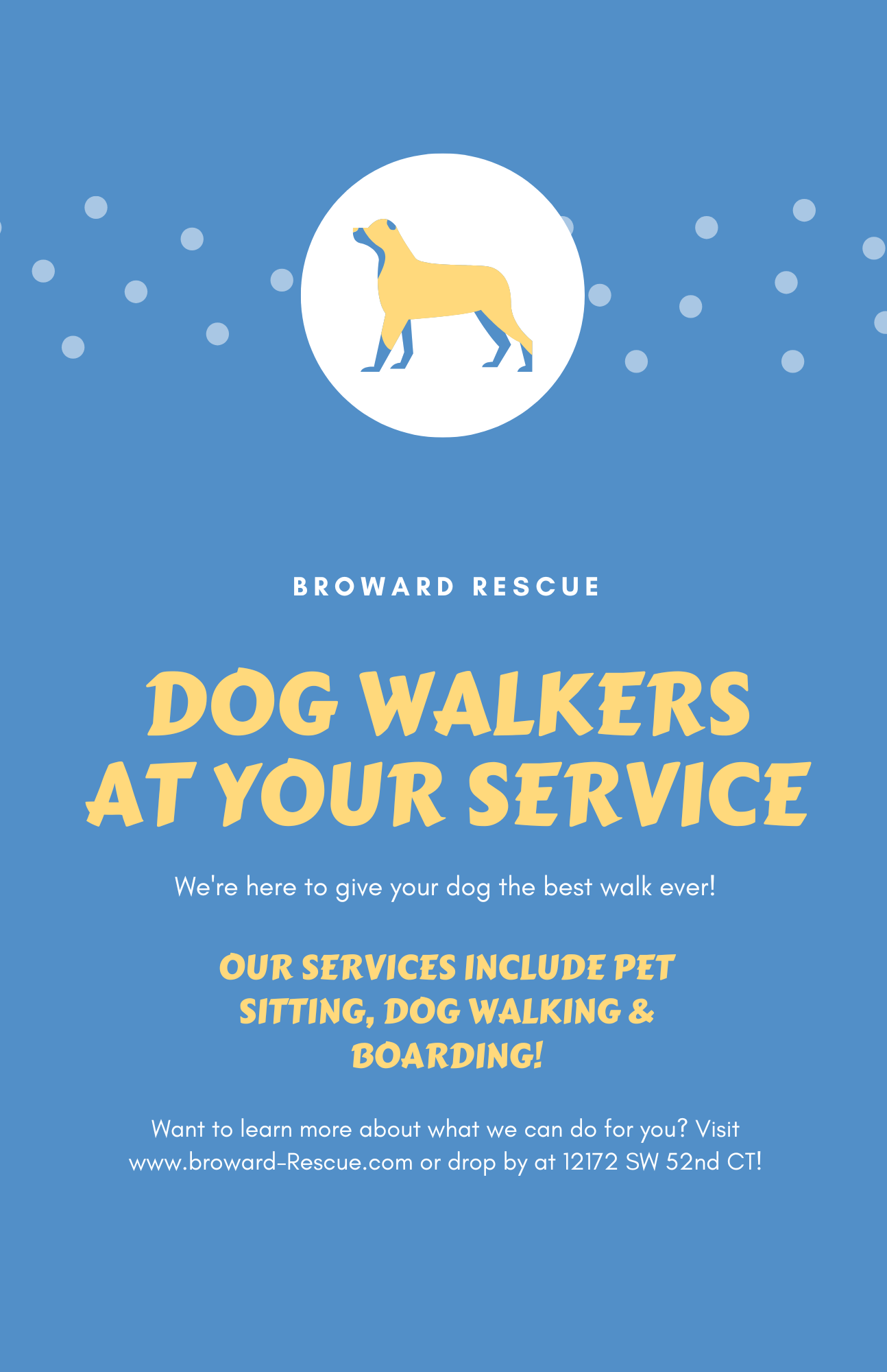 Dog Walking Services